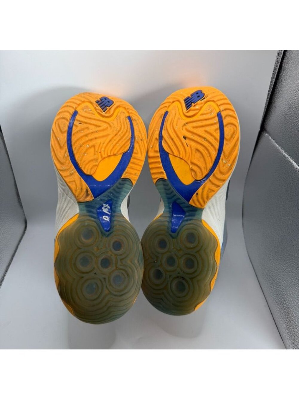 New Balance Mens FuelCell Abzorb Grey & Yellow Athletic Shoes Size 11 US Running - Picture 7 of 8